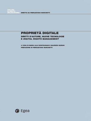 cover image of Proprietà digitale